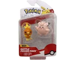Pokémon - Battle Figure Pack - Verzamel Item - Torchic & Clefairy