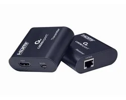 Gembird DEX-HDMI-03 prolongateur réseau Noir