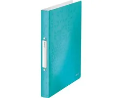 Classeur à anneaux Leitz Wow 4257 2 anneaux A4 Bleu clair