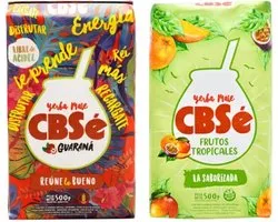 Coffret Yerba Mate "en avant à nouveau" - 3 parfums CBSe + Pipore + Taragui