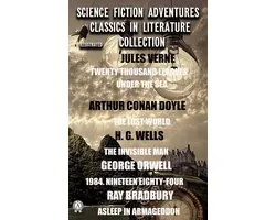 Science Fiction Adventures Classics in Literature Collection. Illustrated