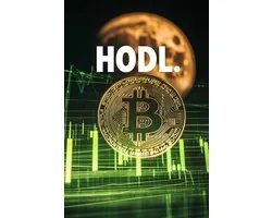 HODL Poster | Bitcoin Poster | Tekst Poster | Quote Poster | Crypto Poster | Maan Poster | Investeren Poster | Financiën Poster | Handel Poster | Cryptovaluta Poster | 60x90cm | Wanddecoratie | Muurposter | 4902AZ | Geschikt om in te lijsten