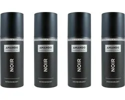 Amando Noir Deo Spray - 4 x 150 ml