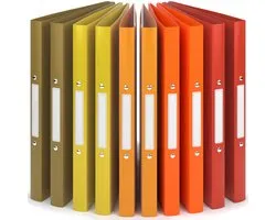 ACROPAQ classeur A4 2 anneaux sunrise