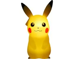 Teknofun Pokémon - LED Nachtlamp - Pikachu - 15 cm - 2 lichtstanden
