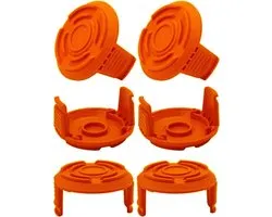 Convient pour les capots de bobine WORX WA6531 - pack de 6