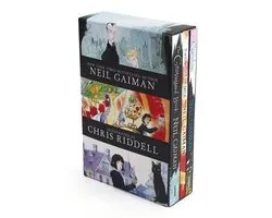 Neil GaimanChris Riddell 3Book Box Set Coraline The Graveyard Book Fortunately, the Milk