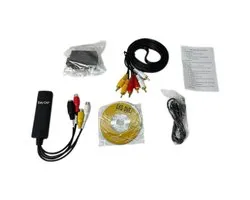 Videobanden Digitaliseren - USB Video Grabber - Met Software voor *Windows* - VHS banden naar MP4 overzetten - Met Scart Adapter