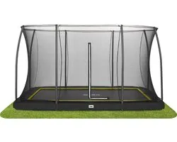Salta Comfort Edition Ground - inground trampoline met veiligheidsnet - 366 x 244 cm - Zwart
