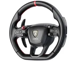 Volant de simulation de course MOZA Lamborghini Revuelto – Réplique officielle 340 mm GT Hypercar avec palettes en carbone - PC