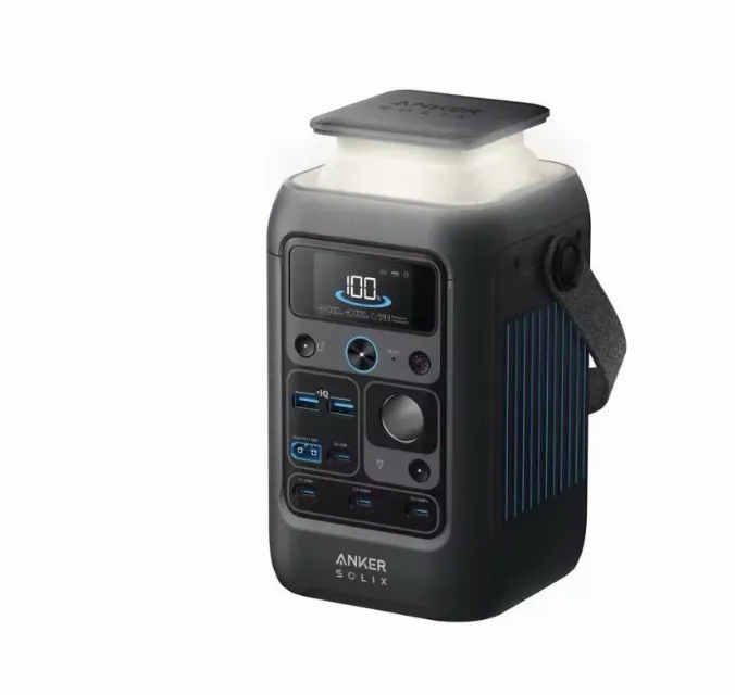 Anker SOLIX C300X DC énergie  avec sangle de transport énergie solaire