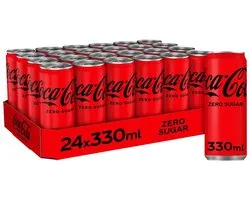 Coca-Cola Zero – 24 x 330ml blikjes – Sleekcan Tray