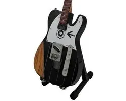 Miniatuur replica Fender Custom Telecaster gitaar - Eddie Vedder - Pearl Jam