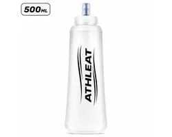 Athleat Soft flask 500 ml - Bouteille d'eau pliable - gourde pliable - Bouteille d'eau course - Gourde - Sac d'eau