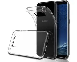Samsung Galaxy A3 2017 Transparant Siliconen Hoesje + Tempered Glass Screenprotector - Combo