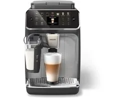 Machine à expresso entièrement automatique Philips 4400 Series EP4446/70 - 12 boissons différentes - Zwart/ Argent