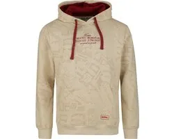 Harry Potter Marauder's Map Unisex Trui met capuchon - zand - M
