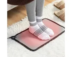 Tapis chauffant - Tapis pieds chaud - Chauffage bureau - Chauffe pieds - Chauffe pieds électrique - Tapis pieds chauffant - Tapis pieds - Tapis chauffant