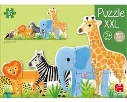 Jumbo - Goula - Vormenpuzzel XXL Jungle - 16 stukjes