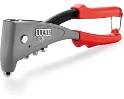 Novus Popnagel pistool N-30 grijs en rood