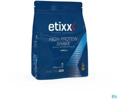 Etixx High Protein Shake - Muscle Nutrition - Eiwitshake - 1000 gram - Vanille - 95% puur weiproteïne-isolaat - 5g BCAA's per portie - Optimale groei en snel herstel van spiermassa ondersteuning