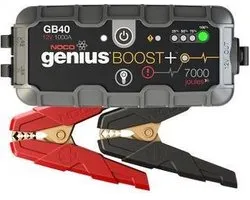 NOCO Genius GB40 Jumpstarter – 500A 12V Starthulp – Tot 4.0L Benzinemotor – USB Powerbank – 100 Lumen LED Zaklamp