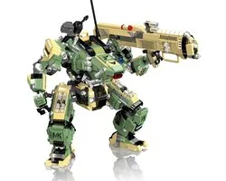 Mould King 93010 SciFi Mecha Battlefield Titan Bouwset | 2050 bouwstenen