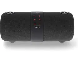 Enceinte Bluetooth Nedis - Autonomie maximale : 6,5 heures - Conception portable - 40 W - Stéréo - Microphone intégré - IPX6 - Connectable - Zwart