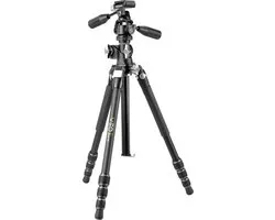 Vanguard | VEO 3T+ 234APS |  3 Weg Pan Kop | Multi Mount  | Eénbeen  | Kantelbare Middenzuil  | 1 - 145 cm