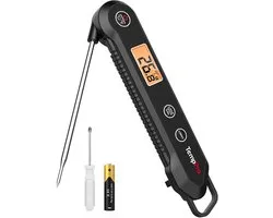 SnelShoppen - ThermoPro TP03H Vleesthermometer - Keukenthermometer - Barbecuethermometer - IPX6 Waterdicht - Kalibratie en Vergrendeling - Kookthermom
