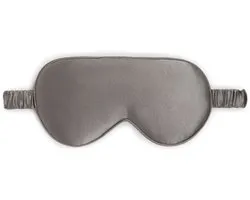 Dore & Rose - Slaapmasker - Oogmasker - Zijden Slaapmasker Voor Mannen en Vrouwen - Deep Sleep Mask - Eye Mask - Verduisterend - Wallen - Grijs - Nº 37 Roche Lunaire