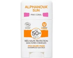 Alphanova SUN BIO SPF 50+ Face SUN STICK – Pink