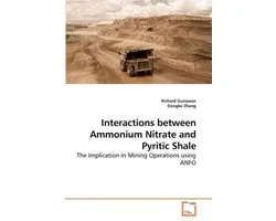 Interactions between Ammonium Nitrate and Pyritic Shale