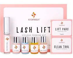 Iconsign® Professionele Wimperlifting Set - Lash Lift - Lash Kit - Wimperserum
