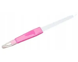 Inter-Vion Metalen Nagelvijl met Skincutter - Professioneel Manicure/Pedicure