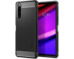 Spigen Rugged Armor, Housse, Sony, Sony Xperia 10 V, 15,5 cm (6.1"), Noir