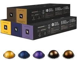 Capsules Nespresso Vertuo - Assortiment Espresso - 50 capsules de café