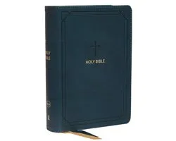 NKJV, End-of-Verse Reference Bible, Compact, Leathersoft, Teal, Red Letter, Comfort Print