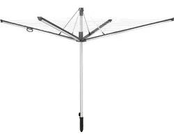 Leifheit 85277 Linomatic Plus 600 Droogmolen Zilver/Antraciet
