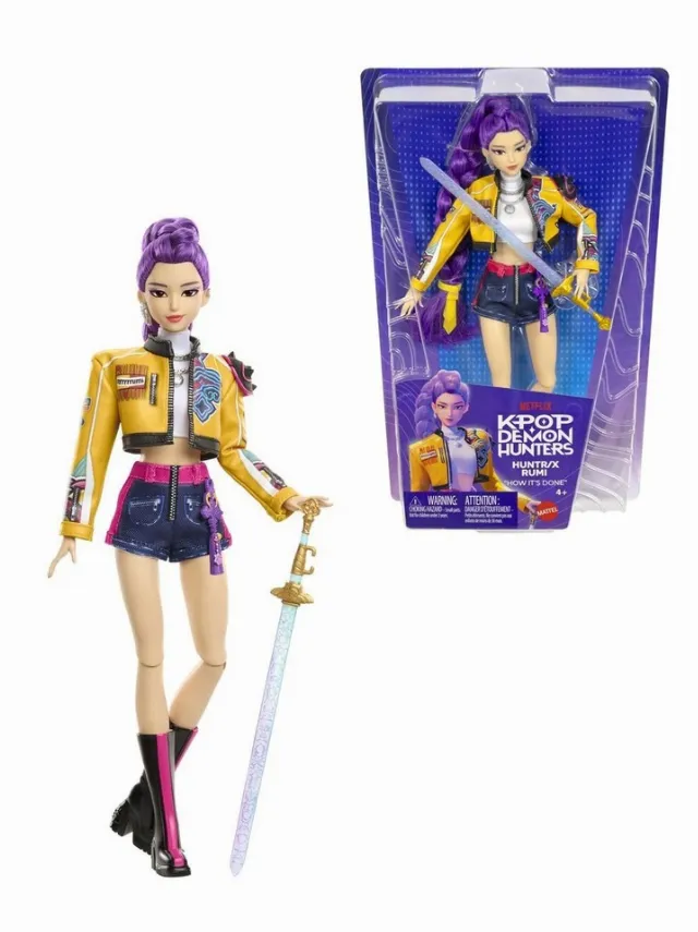 KPop Demon Hunters Doll Huntrix Rumi – How It's Done | Mattel Preordine