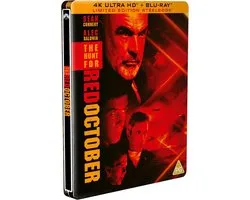 The Hunt for Red October - Limited Edition Steelbook - 4K Ultra HD + Blu-ray - Import