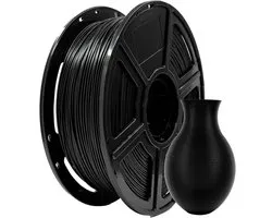FlashForge PLA Mat Filament - Mat Zwart - 1.75 mm - Biodégradable - 1 kg