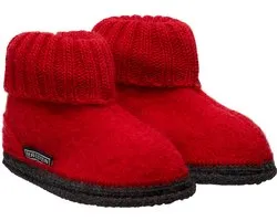 Bergstein Cozy Sloffen Unisex - Red - Maat 39