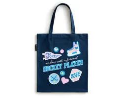 In Love with a Fictional Hockey Player Tote Bag