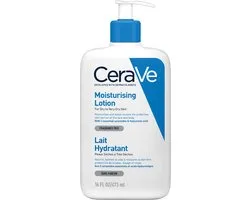 CeraVe Lait Hydratant - pour Peaux Sèches à Très Sèches - aux 3 Céramides Essentiels et Acide Hyaluronique - 473ml