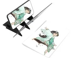 OIMG Optical Drawing Projector - Tekenblok - Optical Drawing Board - Kunstsjabloon Tool - Anime Painting Tracing Board - DIY - Tekenmachine Beginners - Voor Studenten-Beginners-Kinderen-Tieners - Zwart