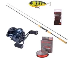 Ensemble canne Ultimate Cast Special Cork Pike Baitcaster 2,00 m (20-60 g) - Ensemble pêche aux carnassiers