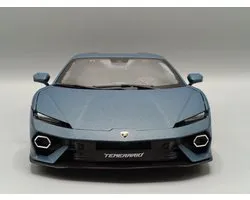Modèle de voiture Bburago 1:18 – Lamborghini Temerario 2024 Blauw