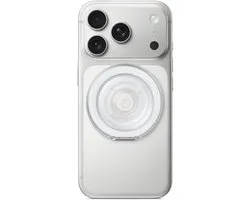 PopSockets Kick-Out Grip & Stand (compatible MagSafe) - Transparent