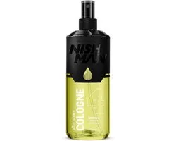 Nishman Lemon Aftershave Cologne 400 ml - Verfrissende Barber Cologne - voor Mannen